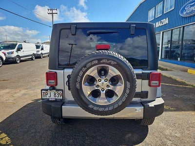 2018 Jeep Wrangler JK Unlimited Sahara 4x4