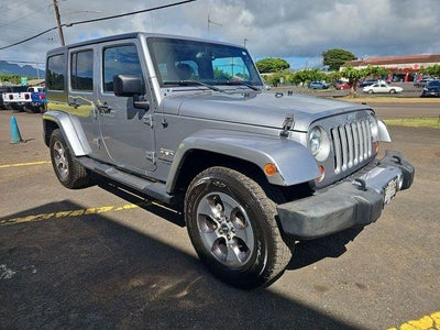 2018 Jeep Wrangler JK Unlimited Sahara 4x4