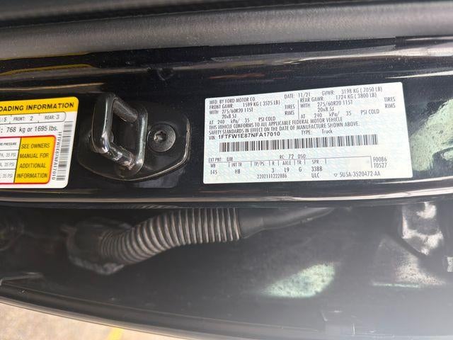 2022 Ford F-150 LARIAT 4WD SuperCrew 5.5' Box