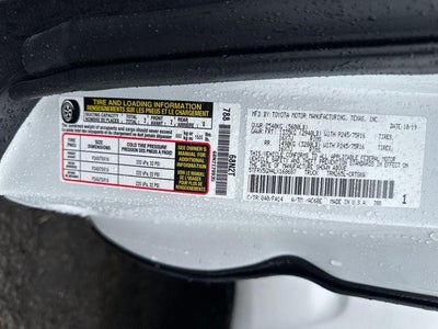 2020 Toyota Tacoma 2WD 2WD SR Access Cab 6' Bed I4 AT (GS)