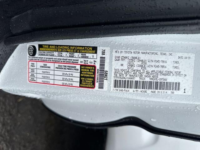 2020 Toyota Tacoma 2WD 2WD SR Access Cab 6' Bed I4 AT (GS)