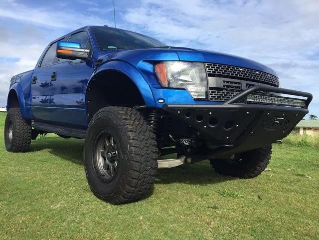 Kuhio Kustoms Ford F-150 Blue Front Right
