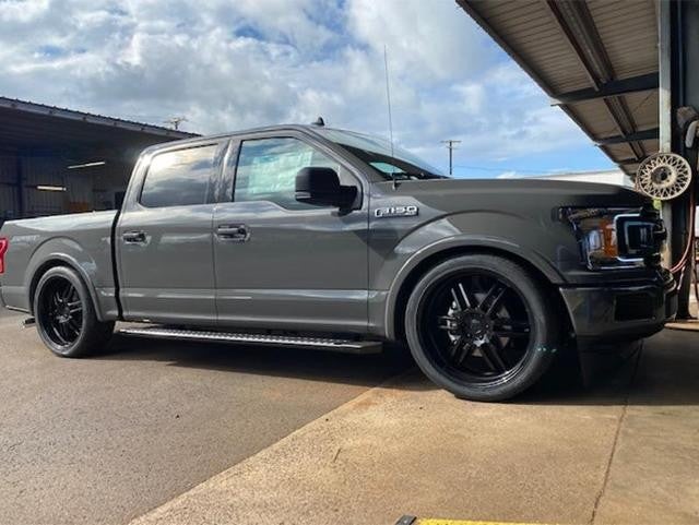 Kuhio Kustoms Ford F-150 Dark Grey Side Right