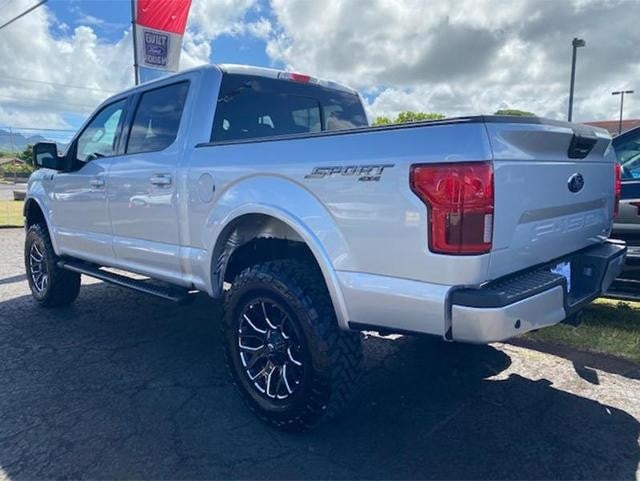 Kuhio Kustoms Ford F-150 White Back Left 