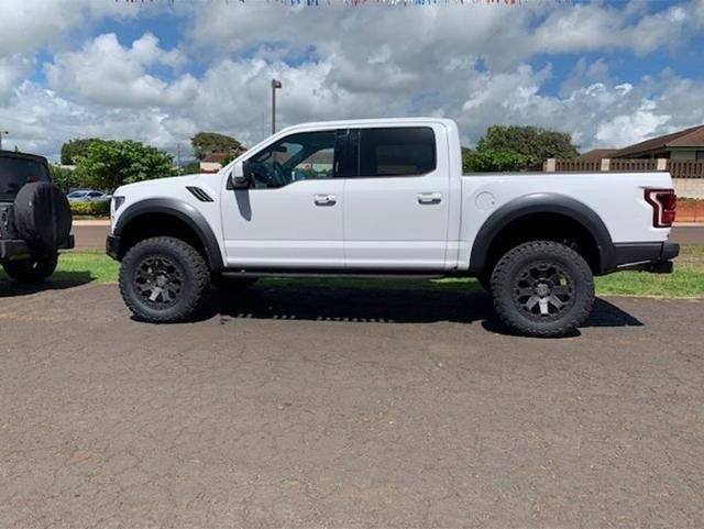Kuhio Kustoms Ford F-150 White Side Left